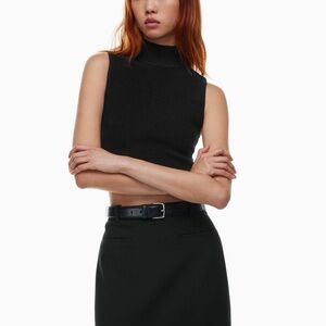 Aritzia - Babaton - Sculpt Knit Mock neck Tank
